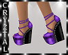 Jasmine Purple Heels