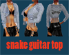 snake guitar top