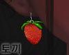 T. Strawberry Earrings