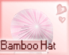 Pastel Bamboo Hat