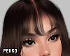 Julisa Brown Bangs