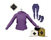 ZELIE JACKET PURP