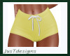 JT Sports Shorts Yellow