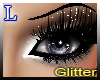 Eyelashes(white glitter)