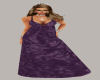 Maternity Purple Velvet