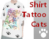 Shirt Tattoo Cats M