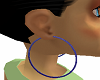 earring blue