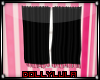 D* Pink Trim Curtain