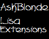 AshBlonde Lisa Extension