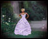 @A@Purple Lace Gown