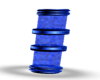 Blue Bubble Column