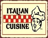 Italian Restaurant Sign