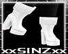 X Eva White Boots X