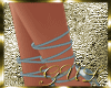 Embroidered pumps