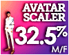 AVATAR SCALER 32.5%
