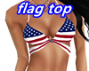 Flag Bikini Top