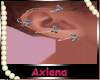 AXL Silver Butterfly ear