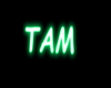 TAM Neon Sign