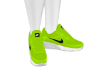 Green nikes