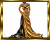 Golden Silk Angel Gown