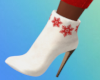 Red Snowflake Boots