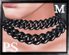 PS. Blk Chain Necklace M