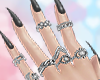 Sexy hand + rings