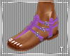 T l Lavender Sandals