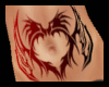 Dragonheart Belly Tattoo