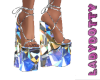 Diamond bling platforms