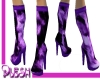Plesh Purple Plush Boots