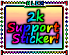 AL; Support Sticker - 2k