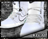 R- white  shoes