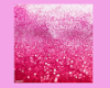 Pink glitter canvas