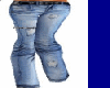 fashion*blue jeans riped