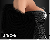 Black Glitter Fur