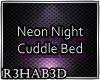 Neon Cuddle bed
