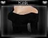-k- Baggy Sweater Blk