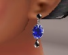 blue diamond earings 2