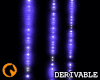 Vertical Lights Blue