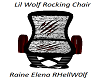 Lil Wolf Rocking Chair
