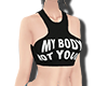 A. MY BODY NOT YOURS