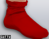 Red Short Socks