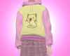 D! cat hoodie M