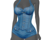 Blue Denim Overalls