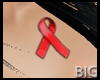 [B] Red Ribbon Tattoo