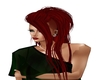 Punk Shaved Long Red