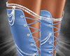 Diamond Dollz Boots BLUE