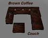 brown coffee couch