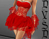 Lacey Ruffles in Red